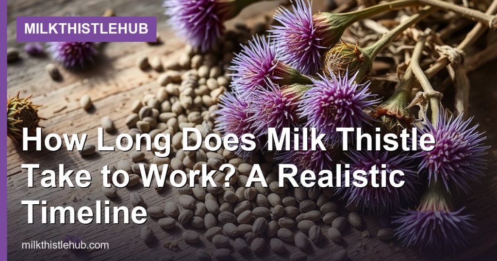 How Long Does Milk Thistle Take to Work? A Realistic Timeline - MilkThistleHub