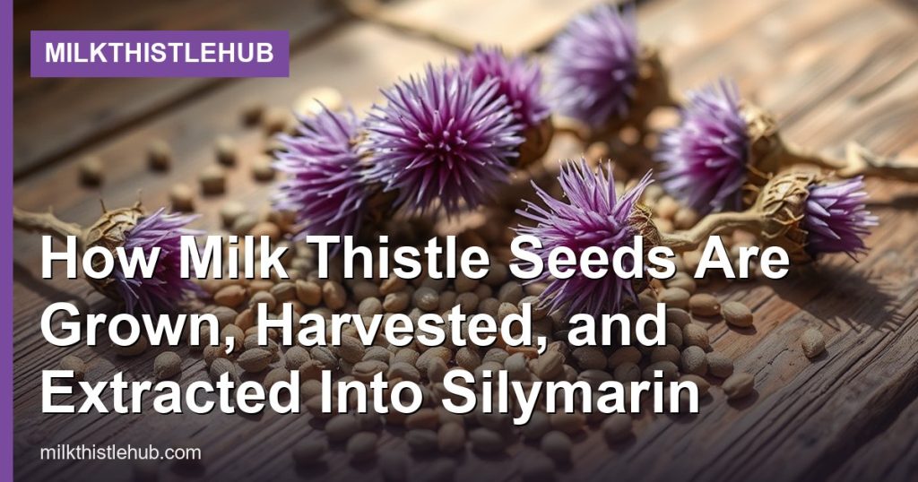 How Milk Thistle Seeds Are Grown, Harvested, and Extracted Into Silymarin - MilkThistleHub