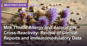 Milk Thistle Allergy and Asteraceae Cross-Reactivity: Review of Clinical Reports and Immunomodulatory Data