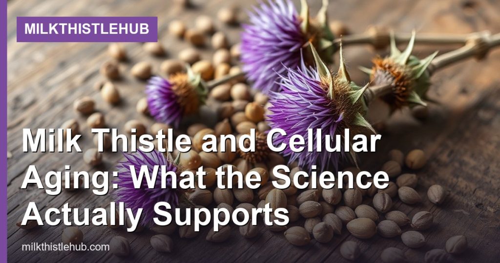 Milk Thistle and Cellular Aging: What the Science Actually Supports - MilkThistleHub