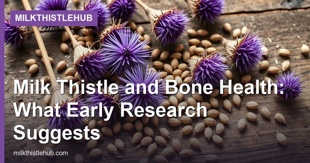Milk Thistle and Bone Health: What Early Research Suggests - MilkThistleHub