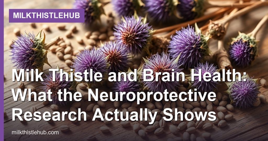 Milk Thistle and Brain Health: What the Neuroprotective Research Actually Shows - MilkThistleHub