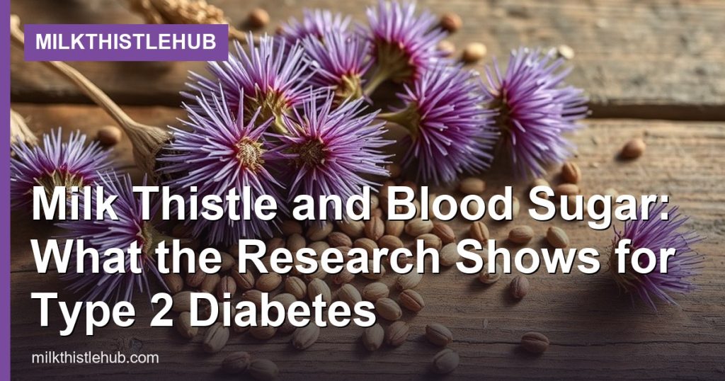Milk Thistle and Blood Sugar: What the Research Shows for Type 2 Diabetes - MilkThistleHub