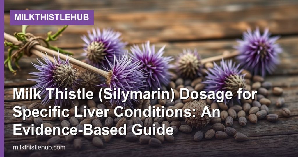 Milk Thistle (Silymarin) Dosage for Specific Liver Conditions: An Evidence-Based Guide - MilkThistleHub