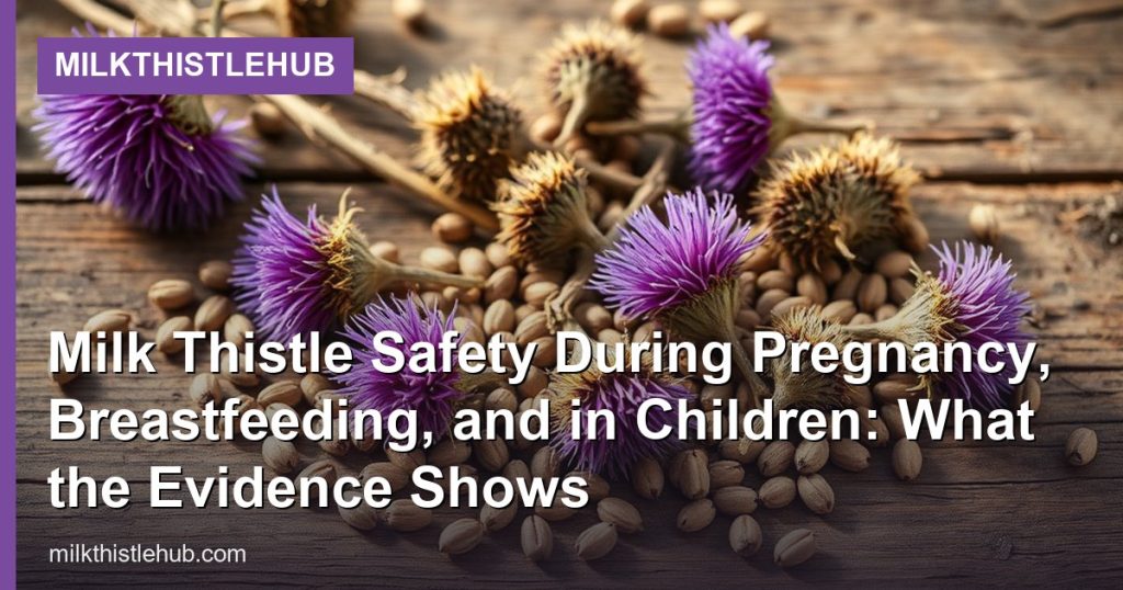 Milk Thistle Safety During Pregnancy, Breastfeeding, and in Children: What the Evidence Shows - MilkThistleHub