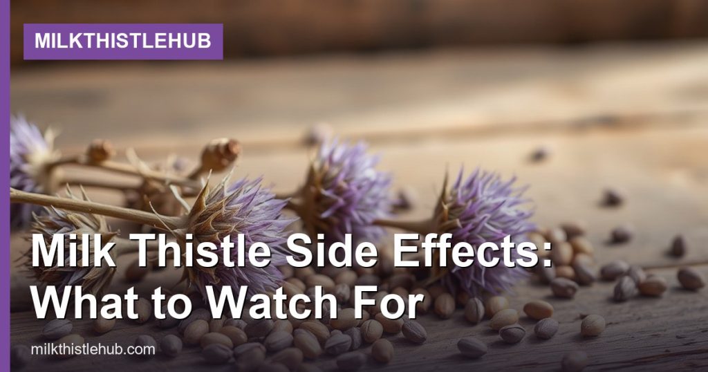 Milk Thistle Side Effects: What to Watch For - MilkThistleHub