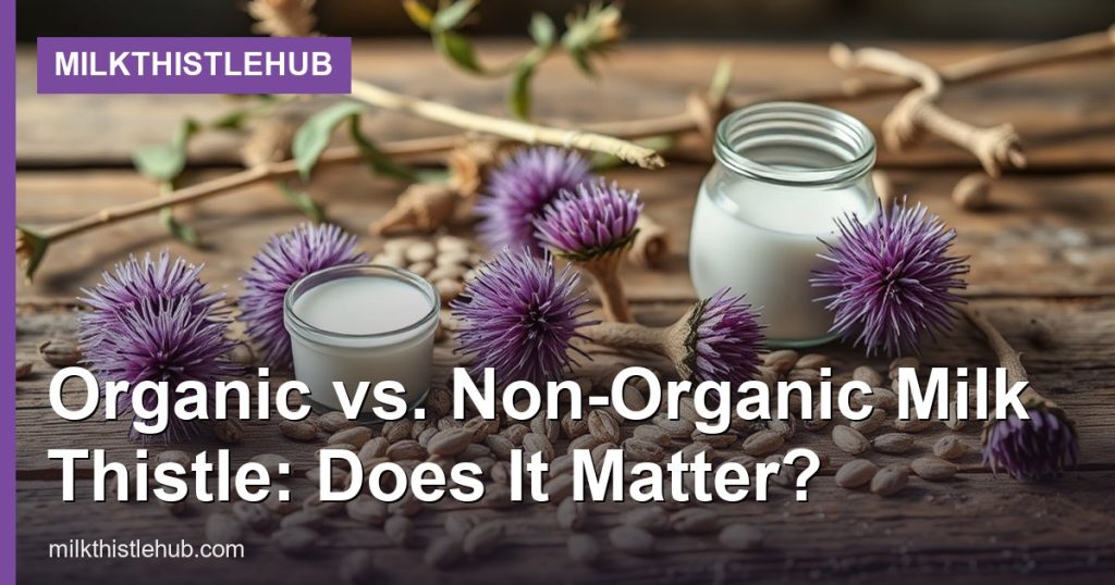 Organic vs. Non-Organic Milk Thistle: Does It Matter? - MilkThistleHub