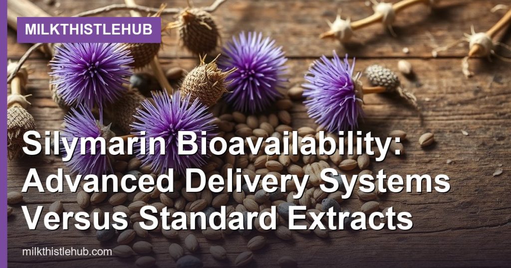 Silymarin Bioavailability: Advanced Delivery Systems Versus Standard Extracts - MilkThistleHub