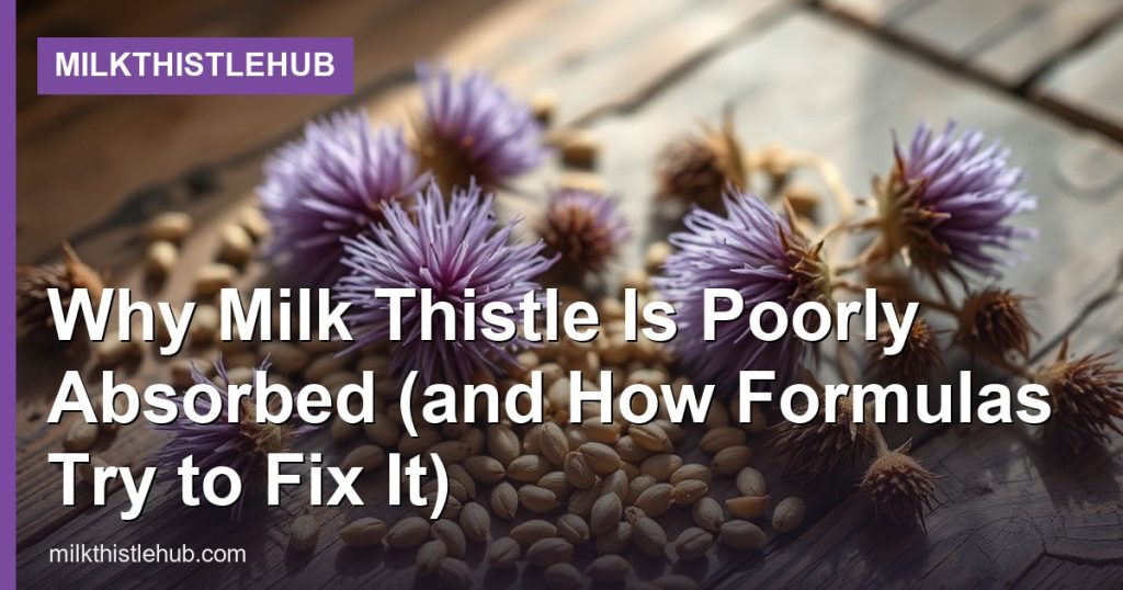 Why Milk Thistle Is Poorly Absorbed (and How Formulas Try to Fix It) - MilkThistleHub