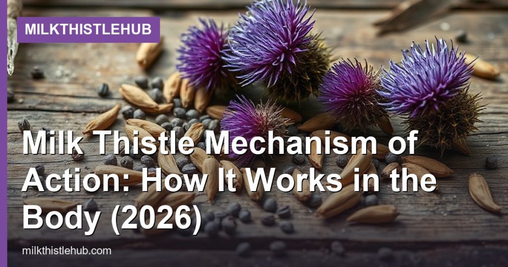 Milk Thistle Mechanism of Action: How It Works in the Body (2026) - MilkThistleHub
