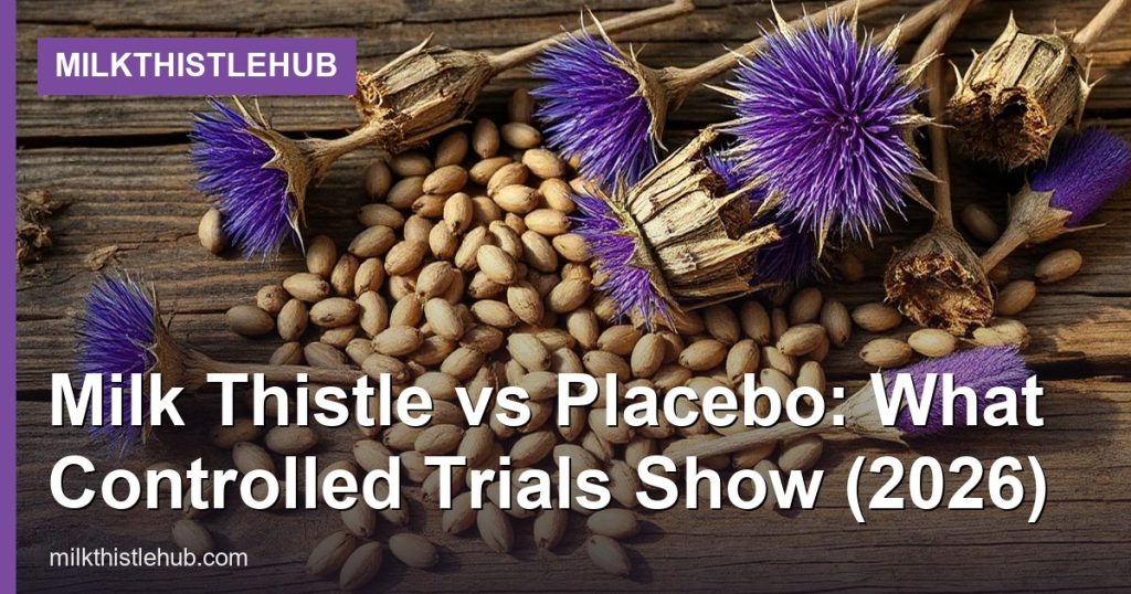 Milk Thistle vs Placebo: What Controlled Trials Show (2026) - MilkThistleHub